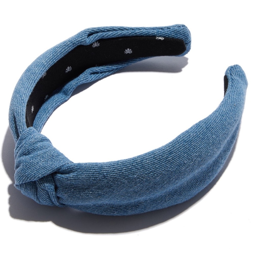 NWOT Lele Sadoughi Light Denim Headband